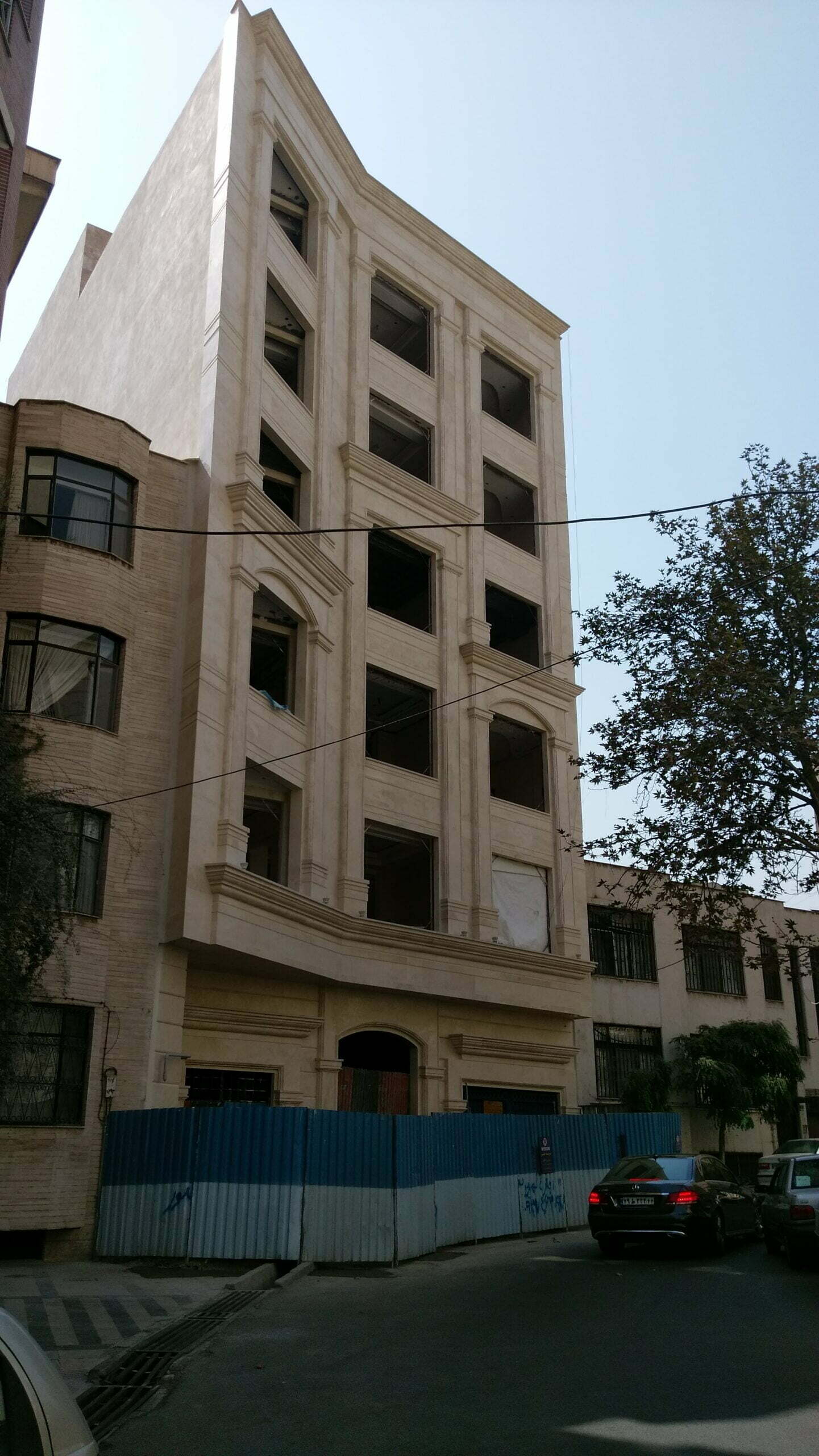 پروژه ساخت آپارتمان مسکونی قیطریه