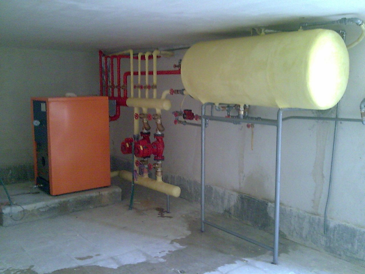 موتورخانه آپارتمان قیطریه